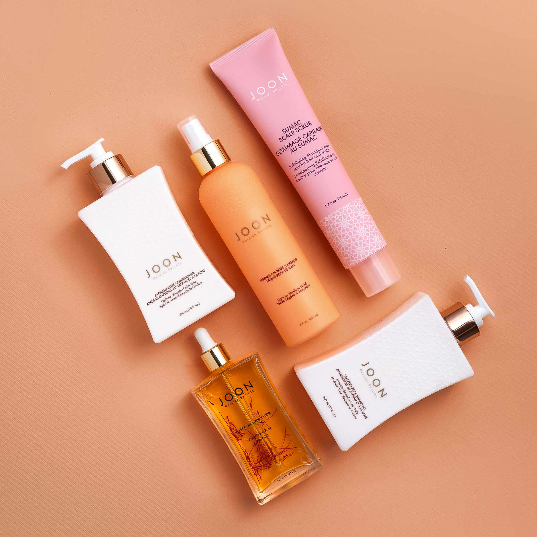 Persimmon Rose Hairspray 8 fl oz – Joon Haircare Persimmon Rose Hairspray 8 fl oz – Joon Haircare