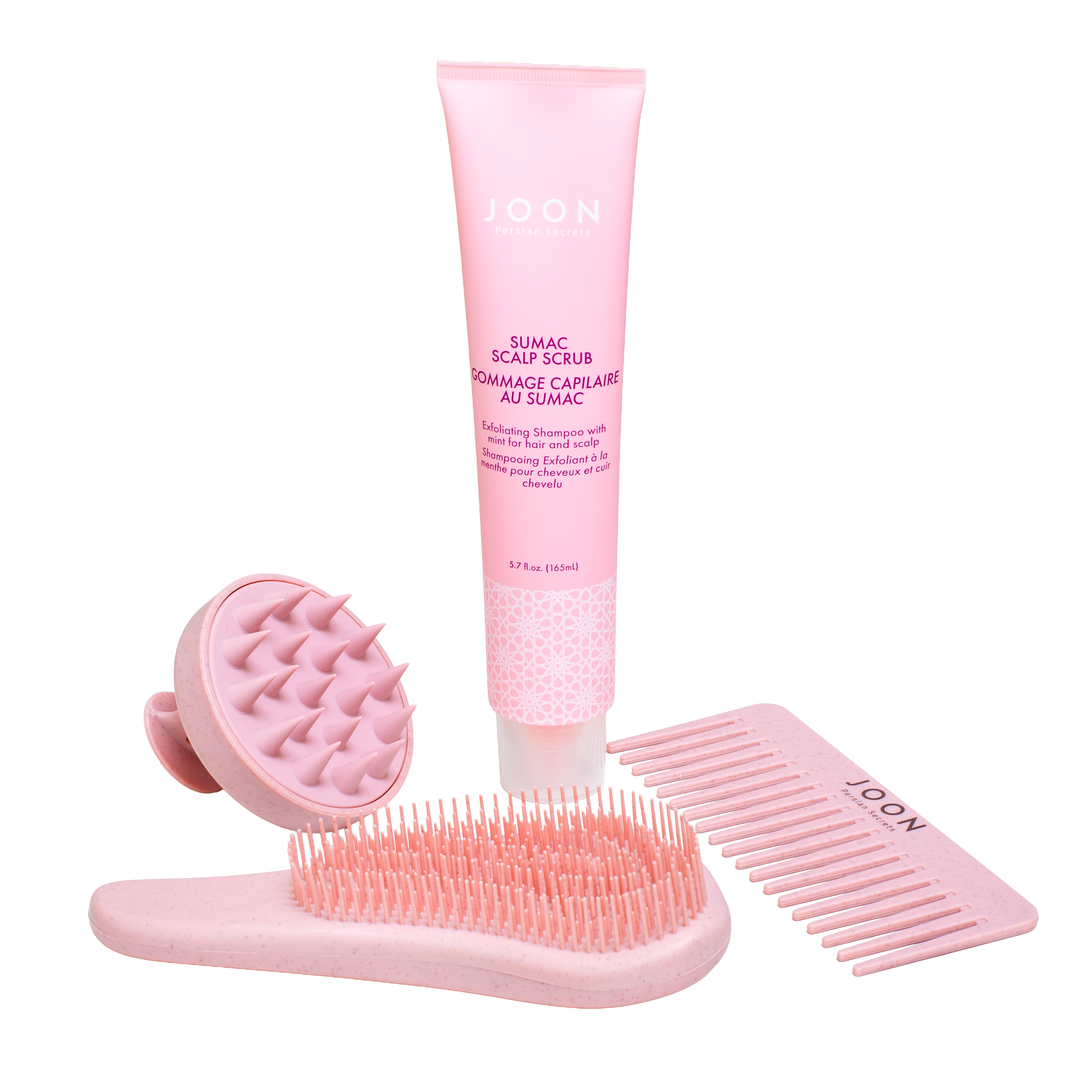 Sumac Scrub + Scalp Brush Set