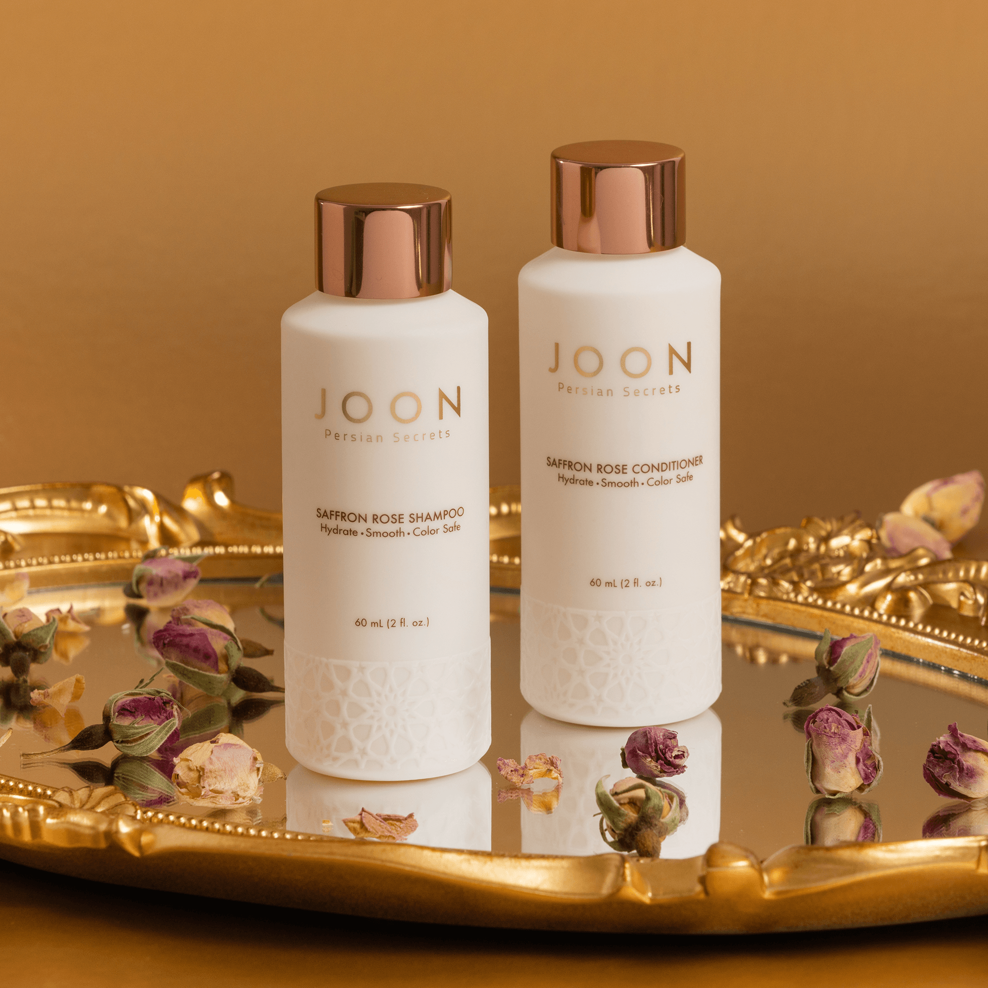 Saffron Rose Shampoo and Conditioner (2 fl. oz.) - Joon Haircare